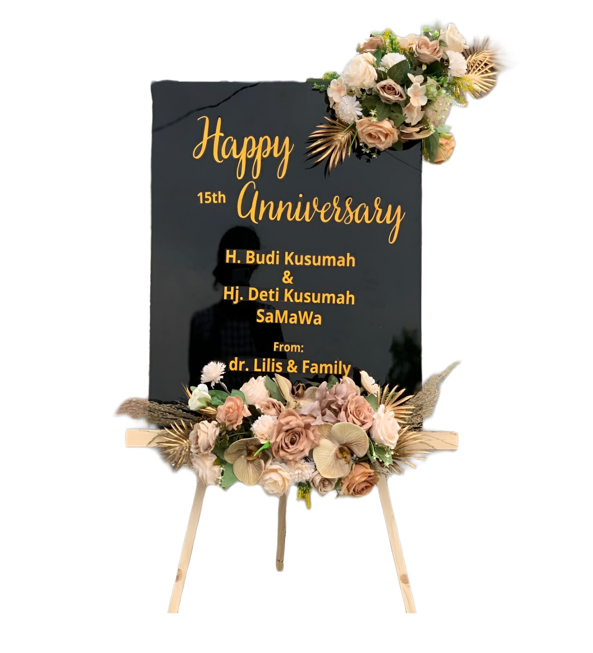 Papan Bunga Akrilik Banyumas